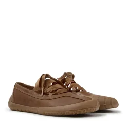 Camper - Zertifikat der Leather Working Group- Schuhmach mittel-braun Ballerinas