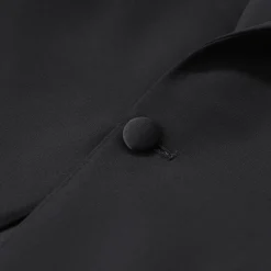 Canali Smoking aus Wolle schwarz Hosenanzug