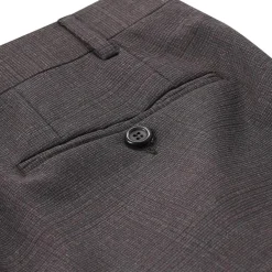 Canali Zweiteiliger Regular-Fit Anzug Kei braun Hosenanzug