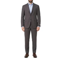 Canali Zweiteiliger Regular-Fit Anzug Kei braun Hosenanzug
