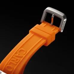 Carlo Colucci Automatikuhr CC100 . orange Automatikuhr