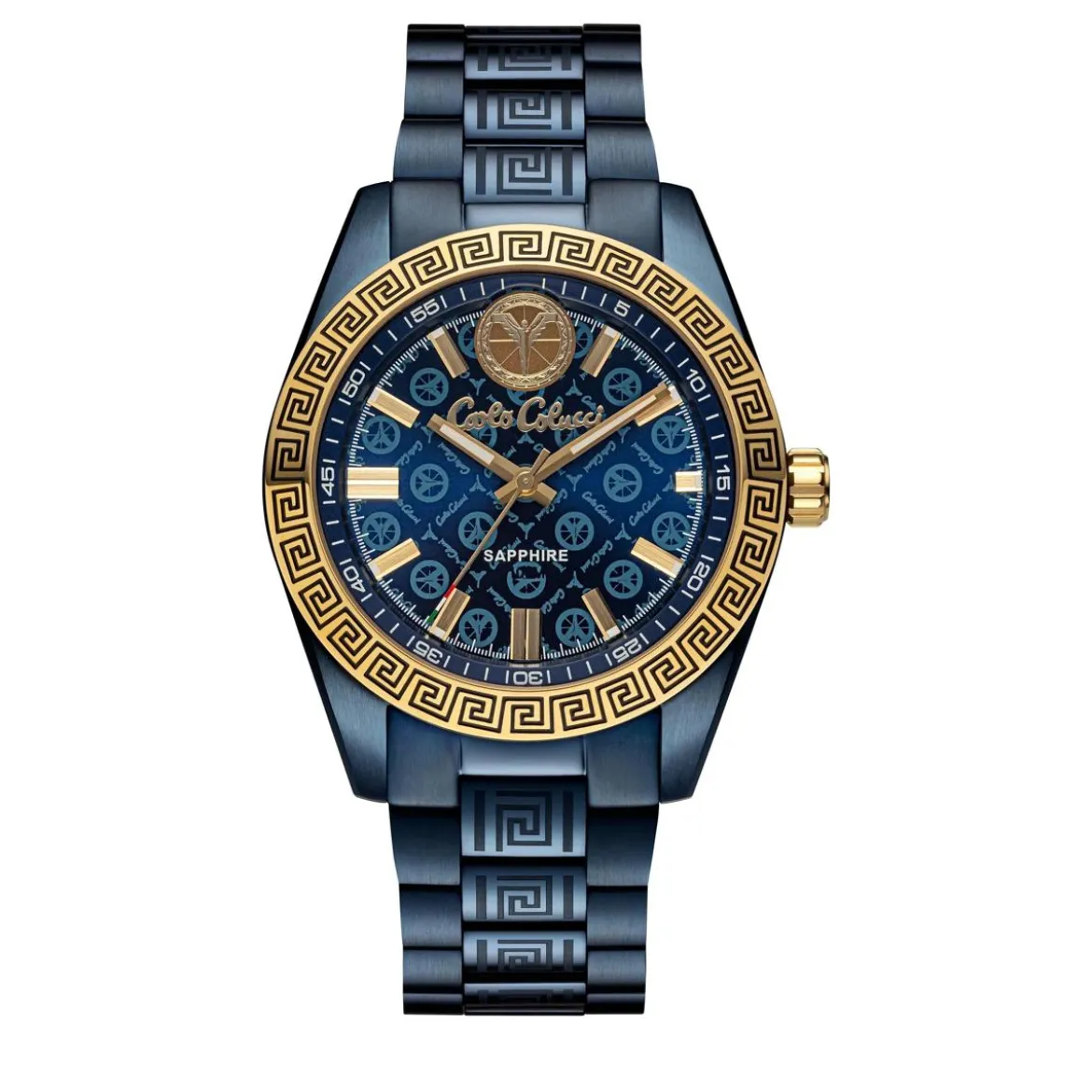 Carlo Colucci Herrenuhr CC300 . blau Quarzuhr