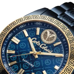 Carlo Colucci Herrenuhr CC300 . blau Quarzuhr