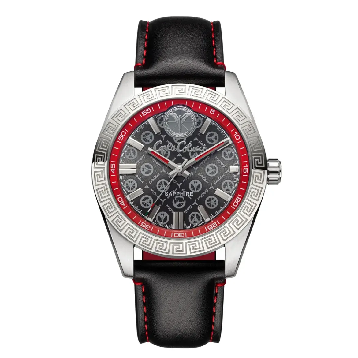 Carlo Colucci Herrenuhr CC300 . schwarz Quarzuhr