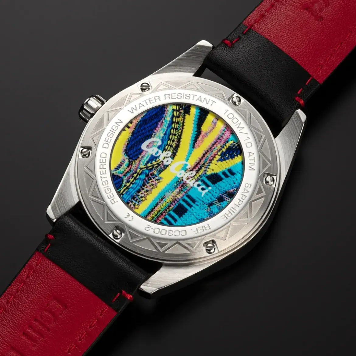 Carlo Colucci Herrenuhr CC300 . schwarz Quarzuhr