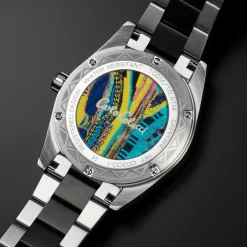 Carlo Colucci Herrenuhr CC300 . silber Quarzuhr
