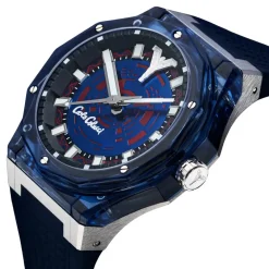 Carlo Colucci Quarzuhr CC501-1 blau Quarzuhr