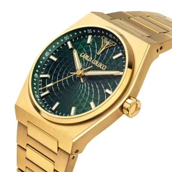 Carlo Colucci Quarzuhr CC600 gold Quarzuhr