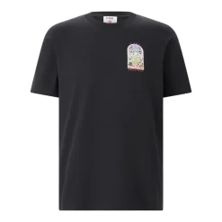 Casablanca Black T-Shirt With Crew Neckline Black T-Shirt