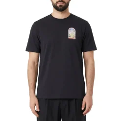 Casablanca Black T-Shirt With Crew Neckline Black T-Shirt