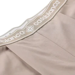Casablanca Bundfaltenhose aus Wolle braun Stoffhose