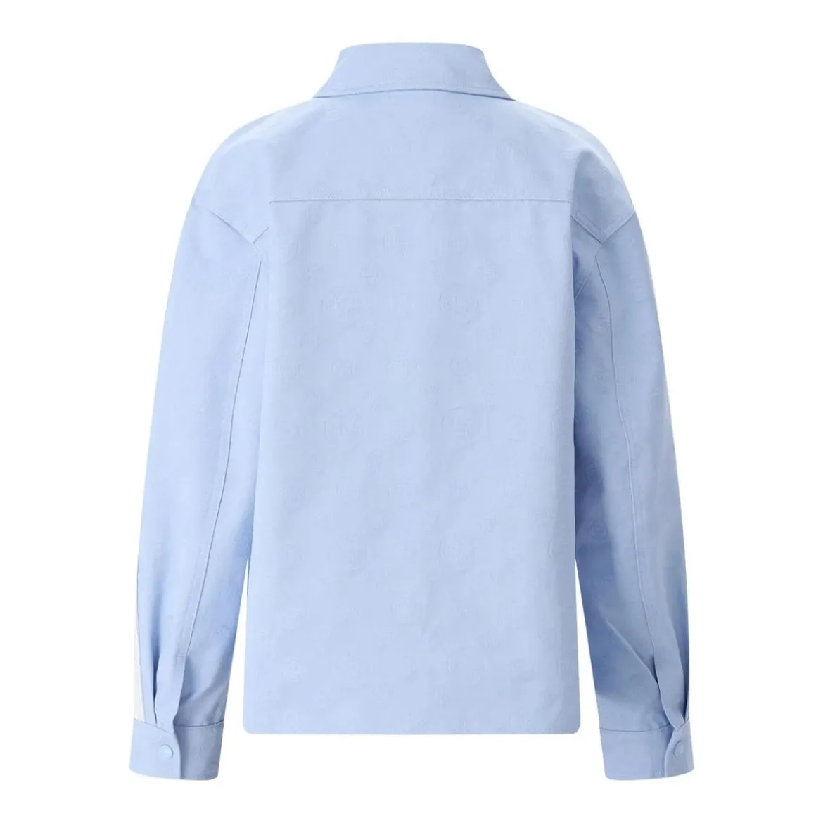 Casablanca Hemdjacke aus Baumwolle blau Hemdjacke