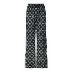 Casablanca Hose aus Seide Schwarz Hose
