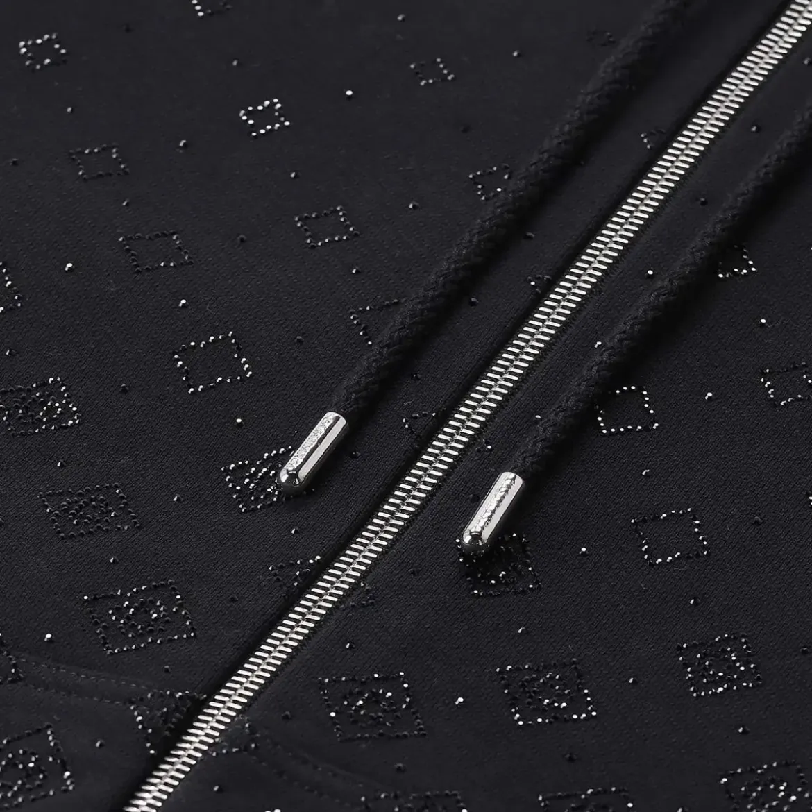 Casablanca Jacke mit Glitzerdetails schwarz Übergangsjacke