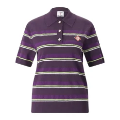 Casablanca Poloshirt mit Logo lila Poloshirt