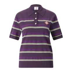 Casablanca Poloshirt mit Logo lila Poloshirt