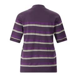Casablanca Poloshirt mit Logo lila Poloshirt