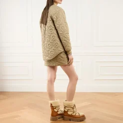 Celine Lace Up Boots Natural Winterboots