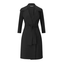 Chiara Boni Lange Jacke Casave schwarz Übergangsmantel
