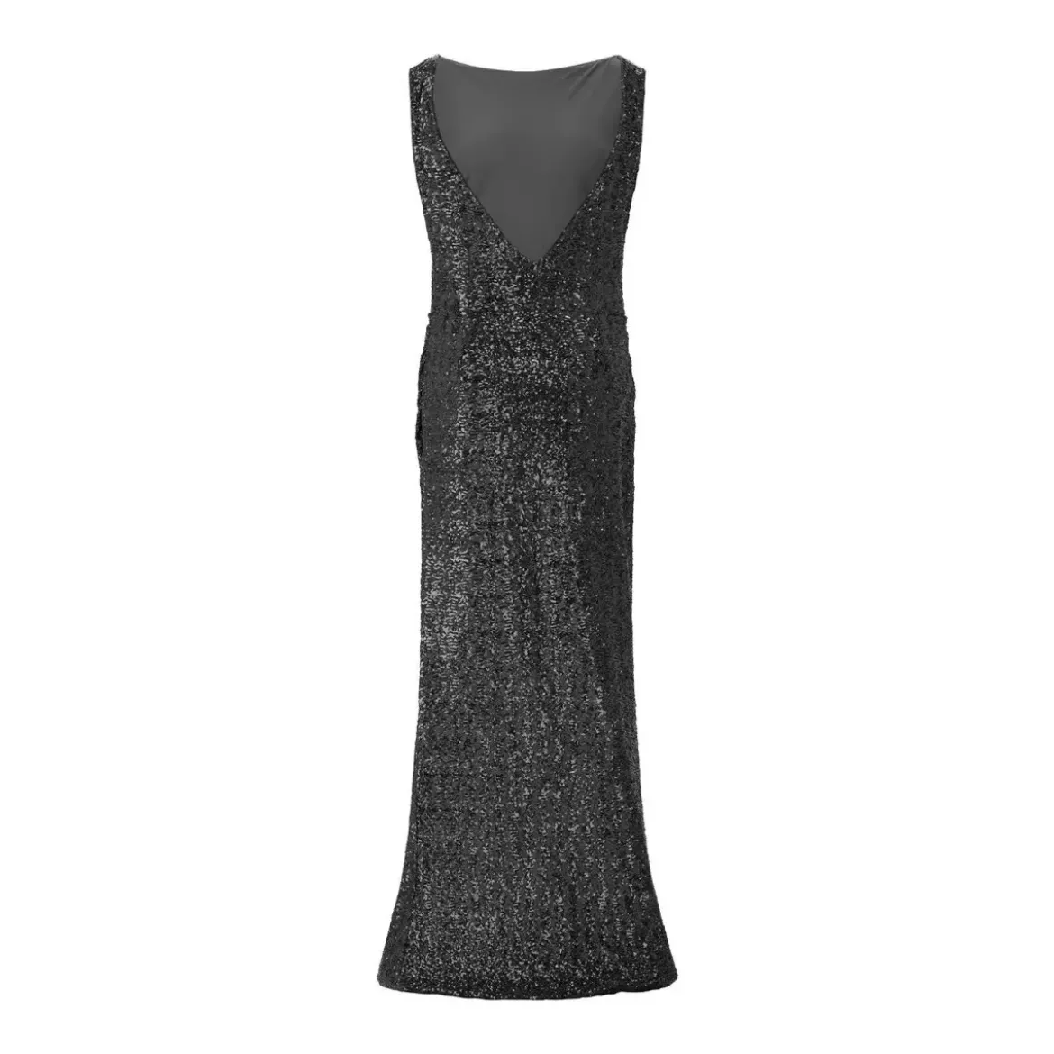 Chiara Boni Langes Paillettenkleid Nima Schwarz Abendkleid