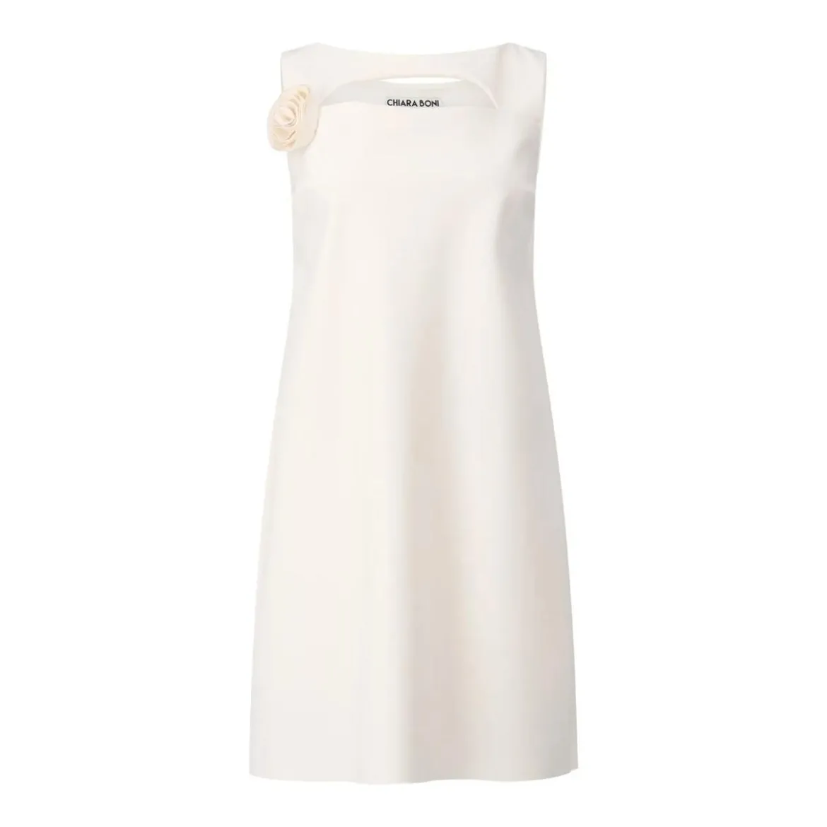 Chiara Boni Midi-Kleid Ryo Creme Midikleid