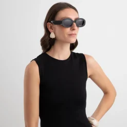 Chloé CH0258S-001 Black-Black-Grey Sonnenbrille