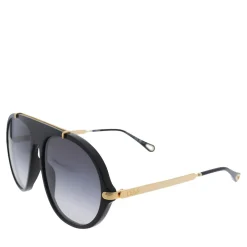 Chloé CH0357S Black-Gold-Grey Sonnenbrille
