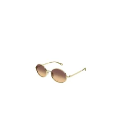 Chloé CH0326S Gold-Gold-Brown Sonnenbrille