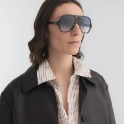 Chloé CH0289S-001 Grey-Grey-Blue Sonnenbrille