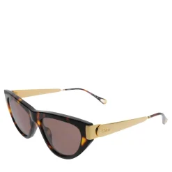 Chloé CH0350S Havana-Gold-Brown Sonnenbrille
