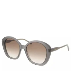 Chloé CH0081S-001 55 Woman Bio Acetat Grey-Brown Sonnenbrille