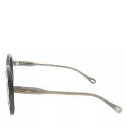 Chloé CH0081S-001 55 Woman Bio Acetat Grey-Brown Sonnenbrille