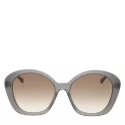 Chloé CH0081S-001 55 Woman Bio Acetat Grey-Brown Sonnenbrille