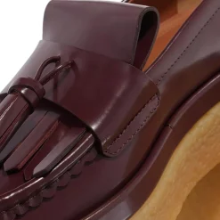 Chloé Jamie Moccasin Leather Bordeaux Loafer