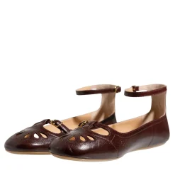 Chloé Misty Ballerinas Burnt Purple Ballerinas