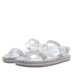 Christian Louboutin Pyrabizz Sandal Silver Sandalen