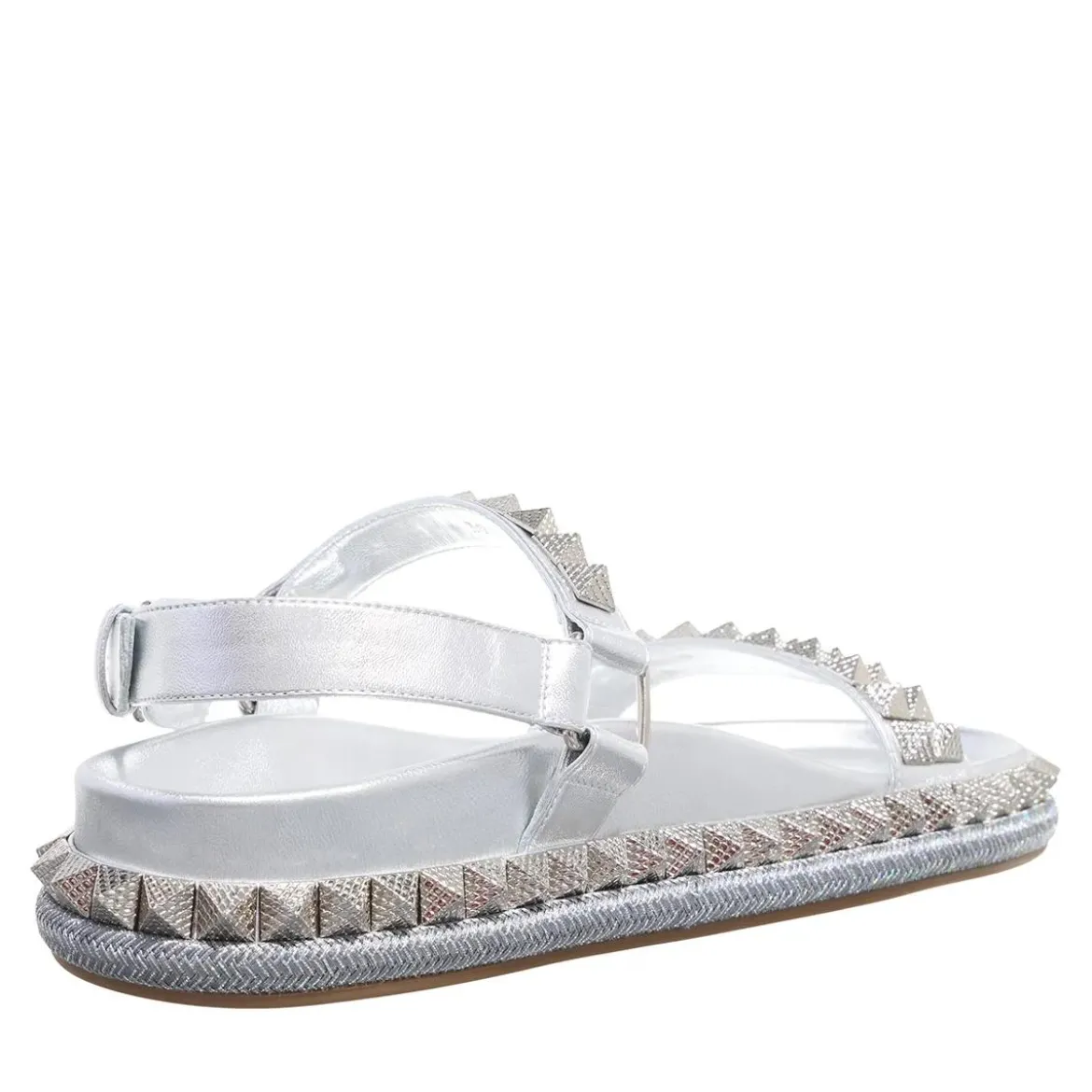 Christian Louboutin Pyrabizz Sandal Silver Sandalen