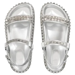 Christian Louboutin Pyrabizz Sandal Silver Sandalen