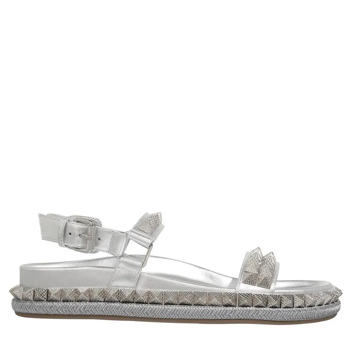 Christian Louboutin Pyrabizz Sandal Silver Sandalen
