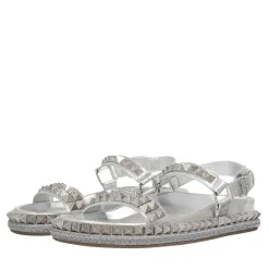 Christian Louboutin Pyrabizz Sandal Silver Sandalen
