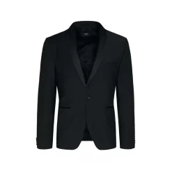 Cinque Slim-Fit Baukasten Sakko CIfestivo Schwarz Anzugjacke
