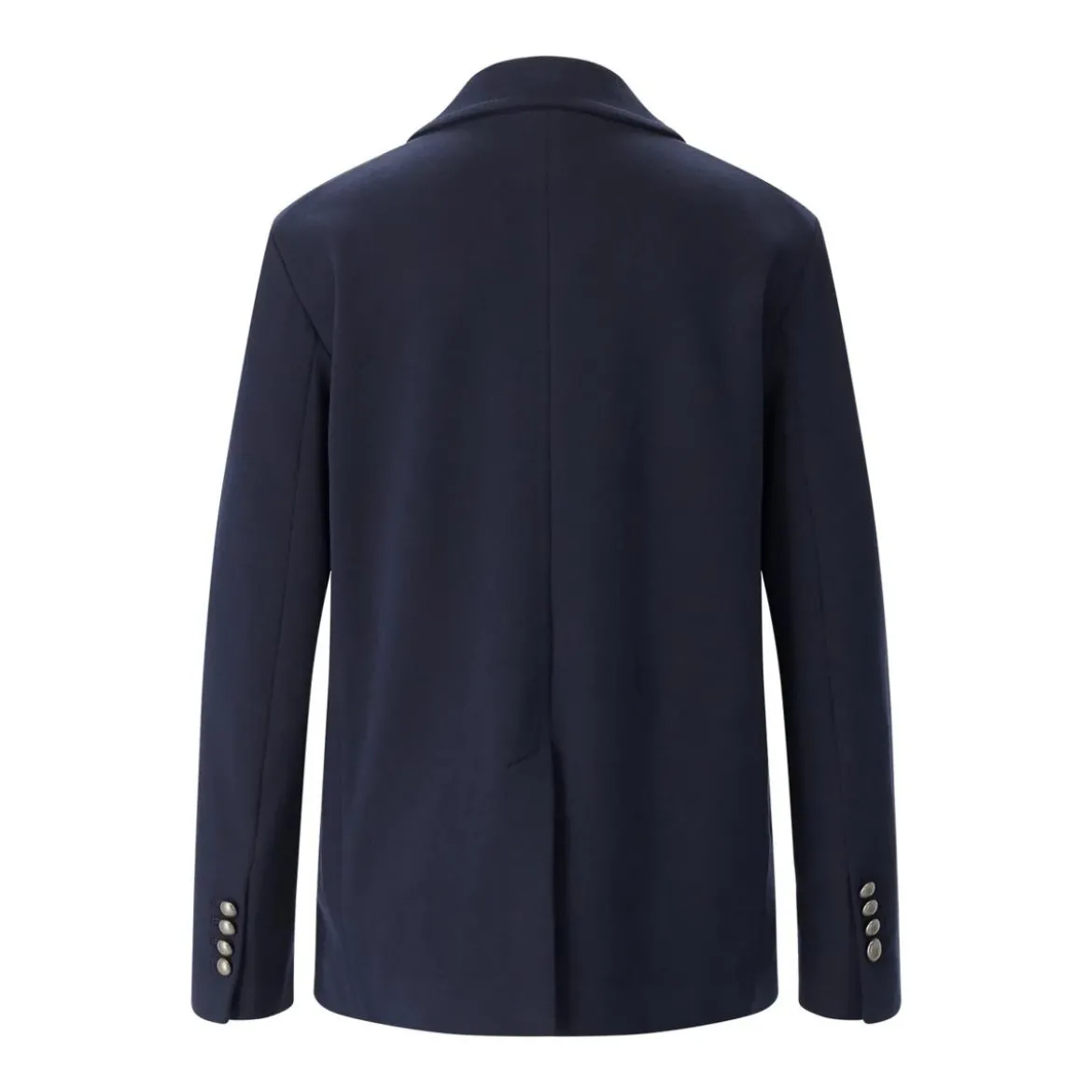 CIRCOLO 1901 Kurzmantel aus Baumwoll-Mix blau Wollmantel