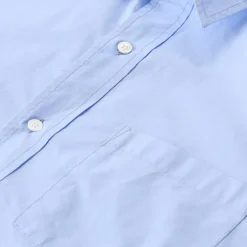 Citizens Of Humanity Hemdbluse aus Baumwolle blau Bluse