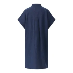 Closed Blusenkleid in Midi-Länge blau Minikleid