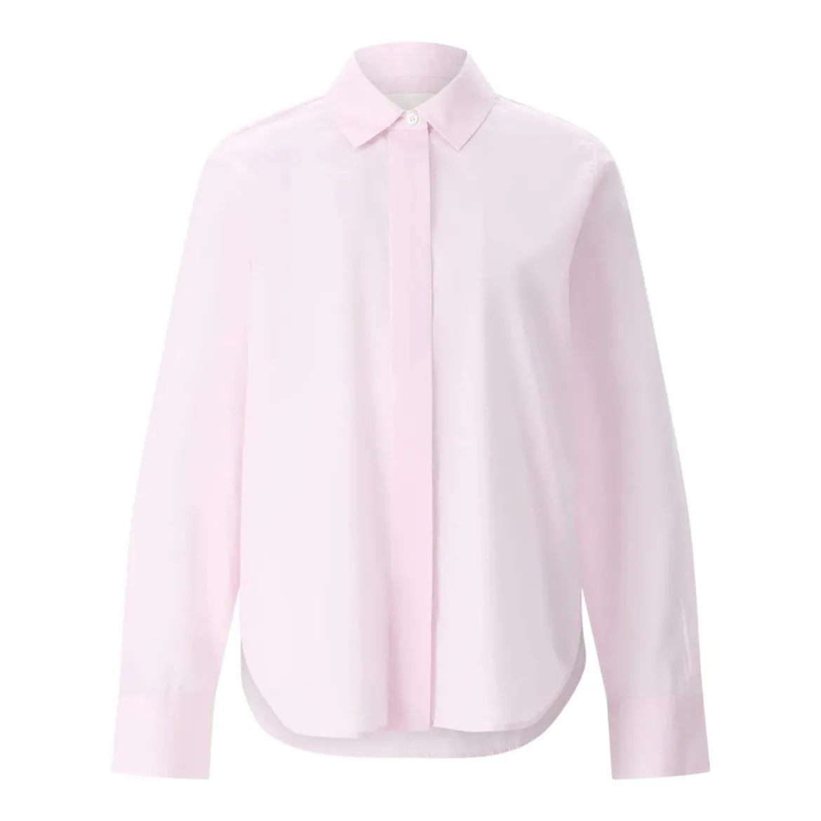 Closed Hemdbluse aus Baumwolle pink Bluse