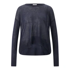 Closed Leichter Pullover aus Wolle dunkelblau Pullover