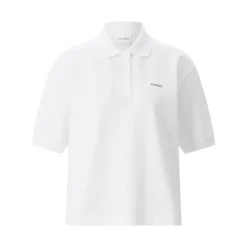 Closed Poloshirt mit Logo weiß Poloshirt