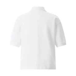 Closed Poloshirt mit Logo weiß Poloshirt