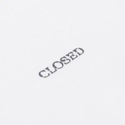 Closed Poloshirt mit Logo weiß Poloshirt