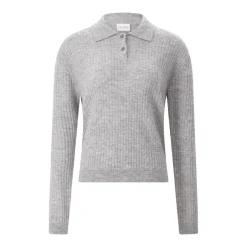 Closed Pullover aus Woll-Mix grau Pullover